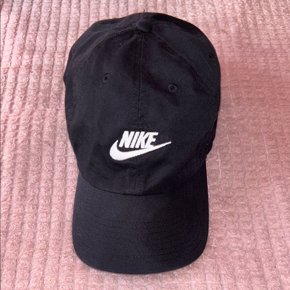 Nike Black and White Logo Cap